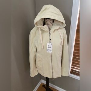 Zara heavy denim jacket size S BNWT